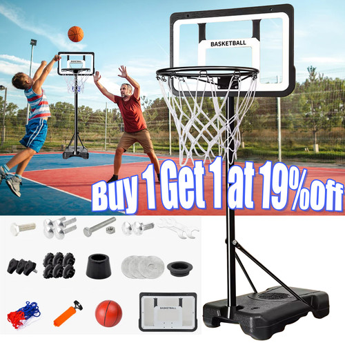 8ft portable basketball hoop - portable,