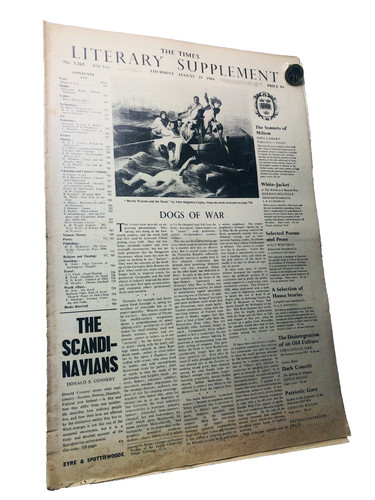 Newspaper the times literary - the,