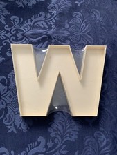 20cm Wooden Fillable Letter W