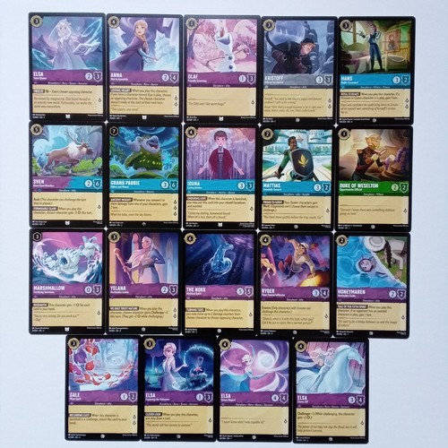 Disney lorcana card frozen - disney,