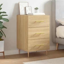 WALPLUS Bedside Cabinet Sonoma