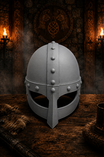 Viking medieval helmet - viking,