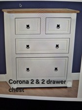 Corona 2+2 Drawer Chest in
