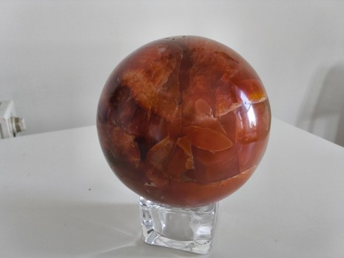Large carnelian agate crystal - large,