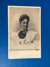RPPC CZARINA OF RUSSIA RUSSIAN ROYAL FAMILY 1904