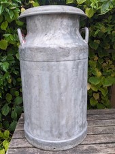 Vintage Large Milk Churn With Lid