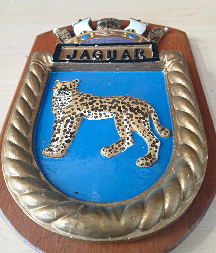 Hms jaguar plaque outstanding - hms,