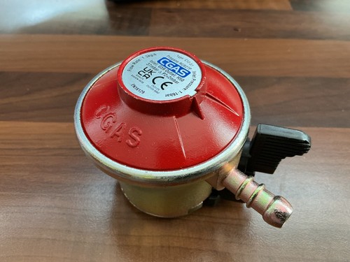 Clip gas bottle regulator - clip,