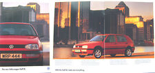 VW Volkswagen Golf SE Mk 3 Limited Edition 1995-96 Original UK Sales Brochure