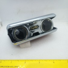 Vintage Crystar Lens Opera Theatre Glasses 2.5 Magnification Collapsible Folding