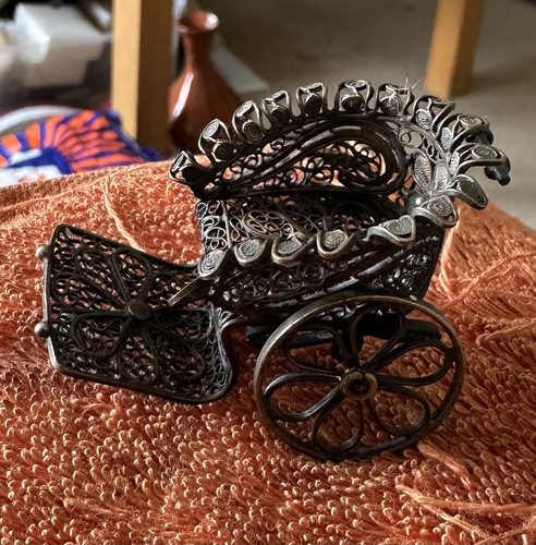 Antique silver filigree - antique,