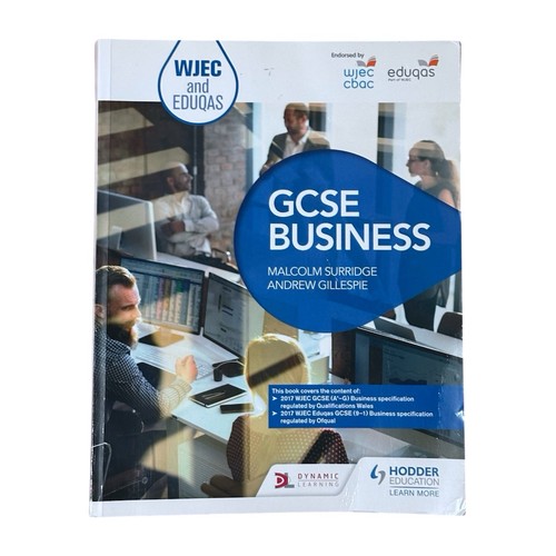 Gcse business wjec - business, eduqas
