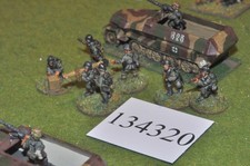 20mm WW2 / german - half track & 8 infantry - (134320)
