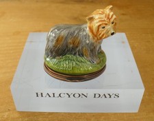 Halcyon Days Yorkshire Terrier Bonbonniere - 2 1/2"(6.25cms)