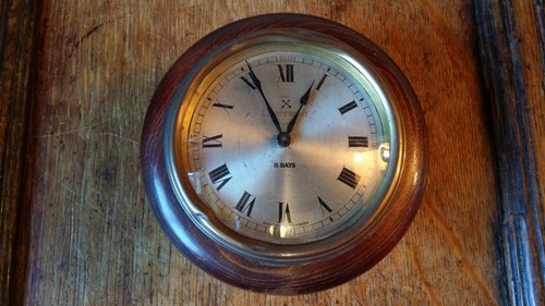1900 small antique wall - 1900, clock