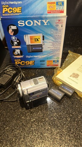 Sony handycam dcr pc9e - handycam, minidv