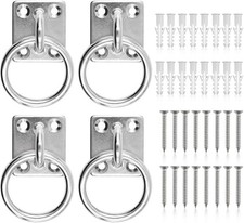 4Pcs Tie Ring on Plate 50mm x