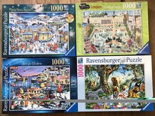 4 ravensburger 1000 Piece