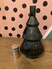 The Range Glass Christmas Tree Candle Holder Decoration