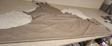 TOP QUALITY FULL TOP LEATHER HIDE IN MOCHA APPROX 52 SQUARE FEET HEAVY GRADE