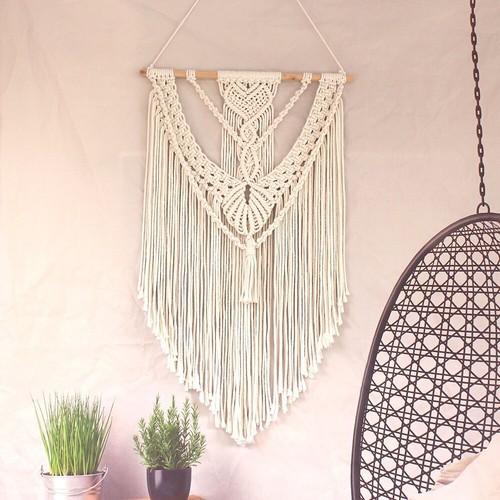 Macrame wall hanging tapestry - macrame,