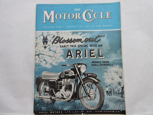 March 29th 1956 - motor, cycling