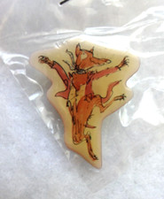 FANTASTIC MR FOX - Roald Dahl - Robertson's - PIN BADGE