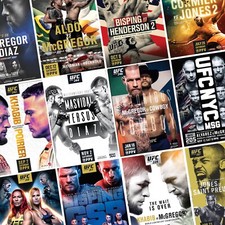 UFC Fight Posters | UFC 1-209