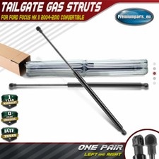 2X TAILGATE REAR BOOT GAS STRUTS SPRINGS FOR FORD FOCUS MK II 04-10 CONVERTIBLE