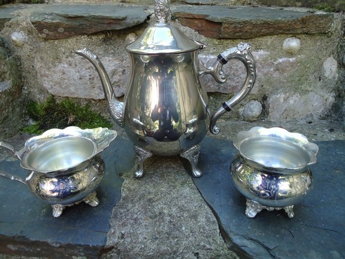 Silver plated vintage antique - plated,