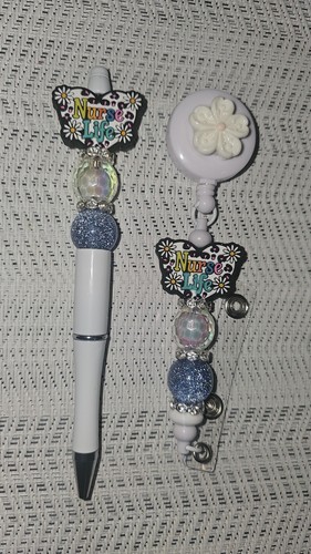 Nurse life butterfly pen and - butterfly,