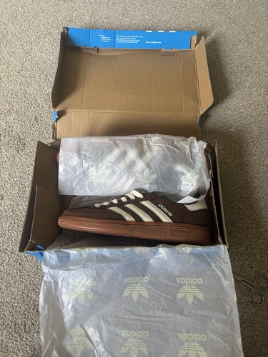 Brown and white - and, adidas