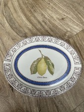 Wedgwood Sarah’s Garden Queen’s Ware Butter Dish Base Plate only