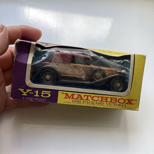 Unopened matchbox 1930 - unopened, y-15