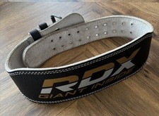 RDX Giant Inside Leather Weightlifting Belt - Medium