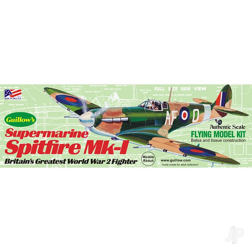 Guillow spitfire balsa - spitfire,