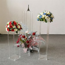 Acrylic geometric flower stand - acrylic,
