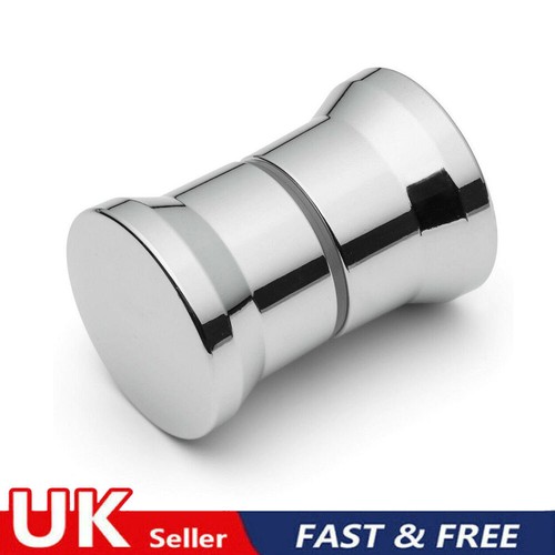 Chrome shower door handle knob - chrome,