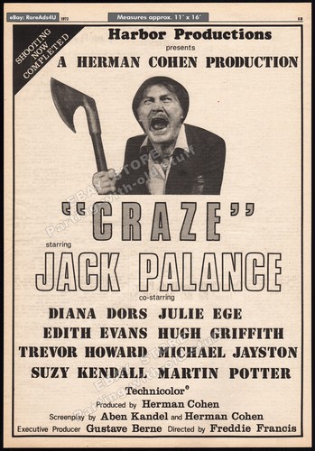 Craze original 1973 - craze, ad