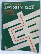Nissan Datsun 120 Y  Service