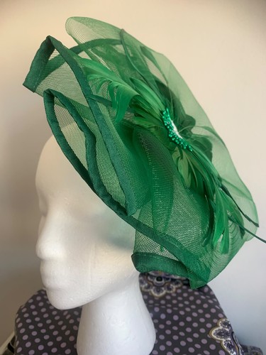 Lizabella green fascinator - lizabella,