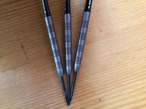 Old tungsten darts - old,