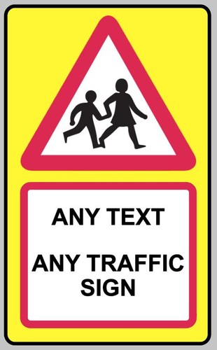 Personalised custom warning - personalised,