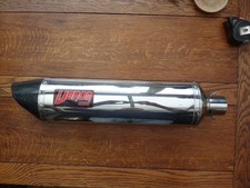 Motorcycle Exhaust Venom stainless oval slip on End Can