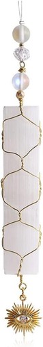 Stealth stone selenite crystal - stealth,