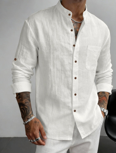 Mens linen blend - mens,