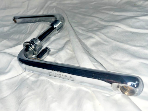Old school vintage bmx sugino - old,