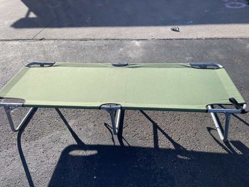 Green convert foldable cot - convert,