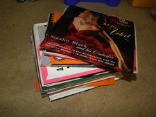 1950s & 60s BUNDLE OF 26x VINYL 7" PIC SLEEVE EPS EASY MOR TITLES