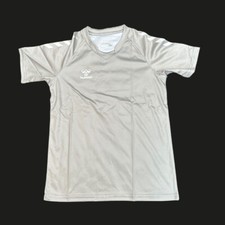 Hummel Silver Grey Sports T-Shirt | Adults Mens Small to 3XL Football Sports Top